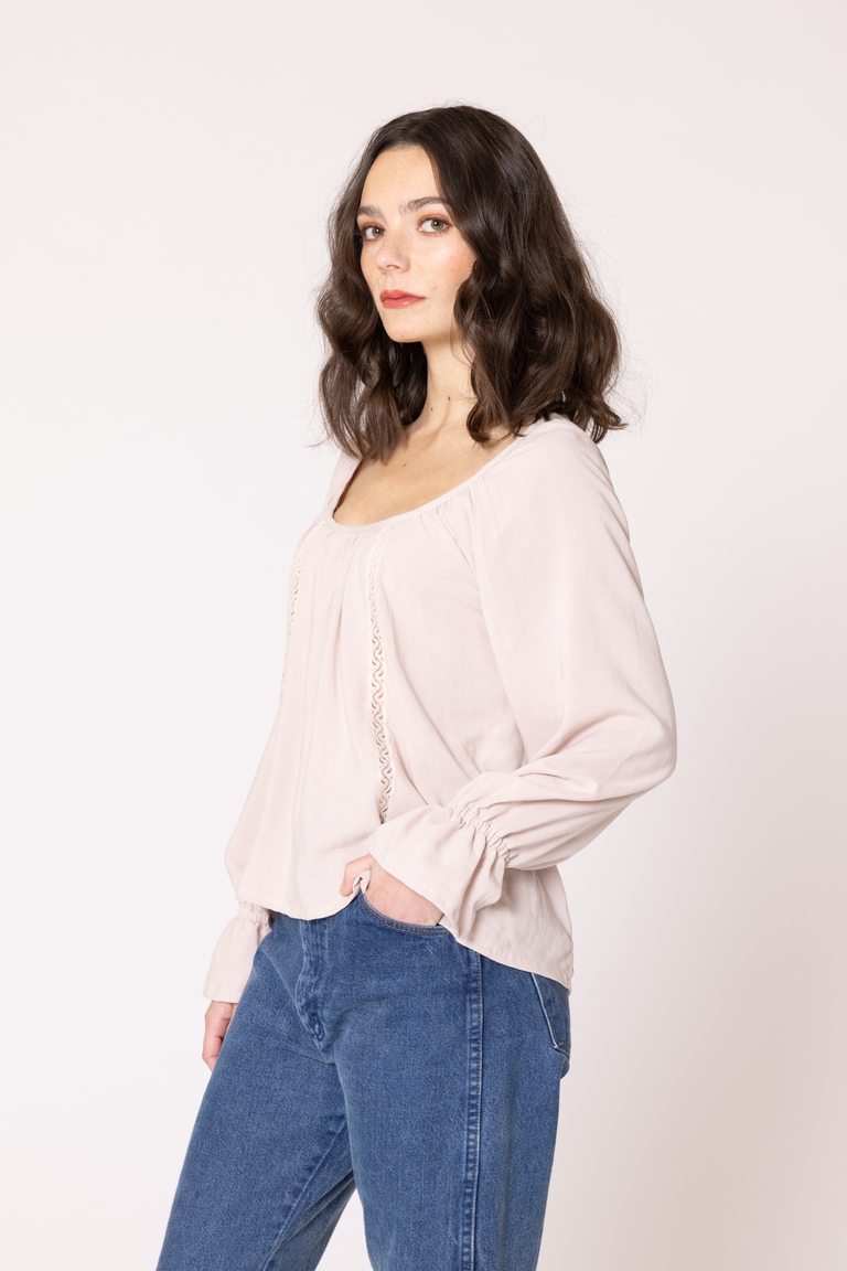 The Dara Blouse Bonus sewing pattern, from Seamwork
