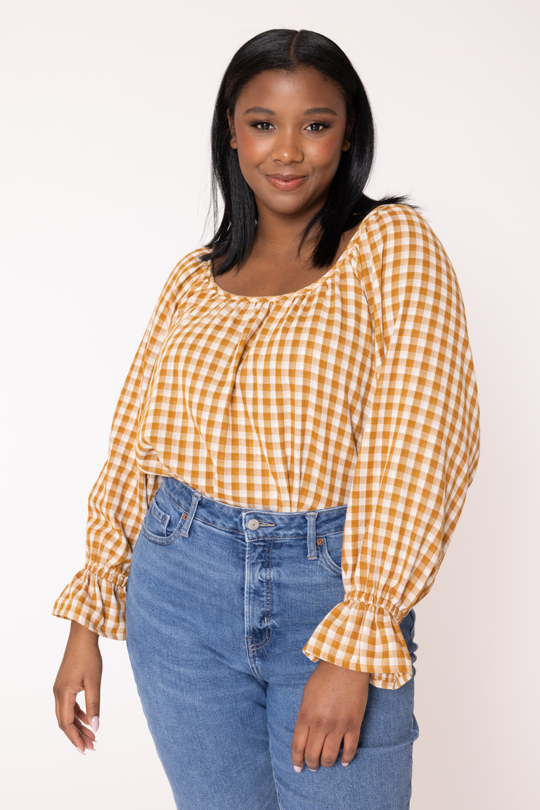The Dara Blouse Bonus sewing pattern, from Seamwork