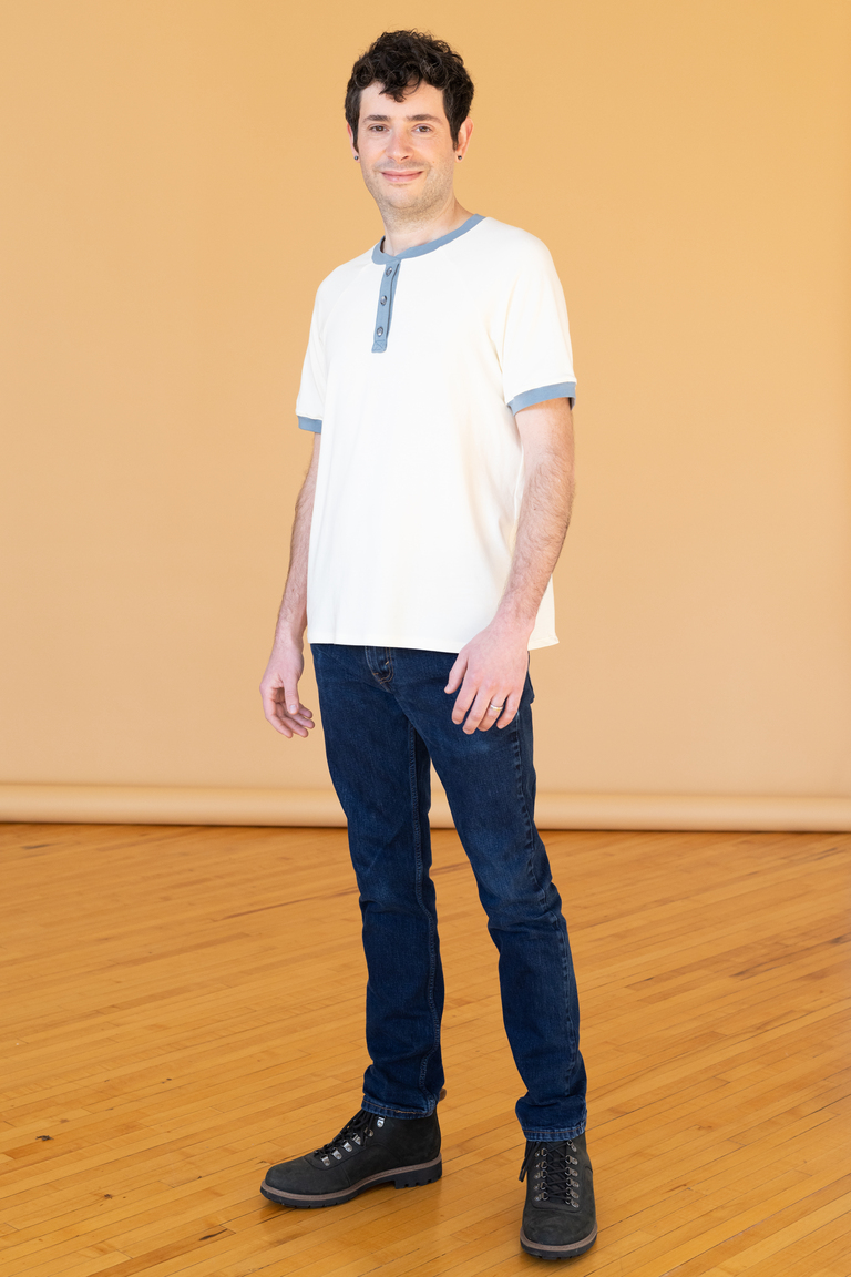 The Bowen T-shirt Bonus sewing pattern, from Seamwork