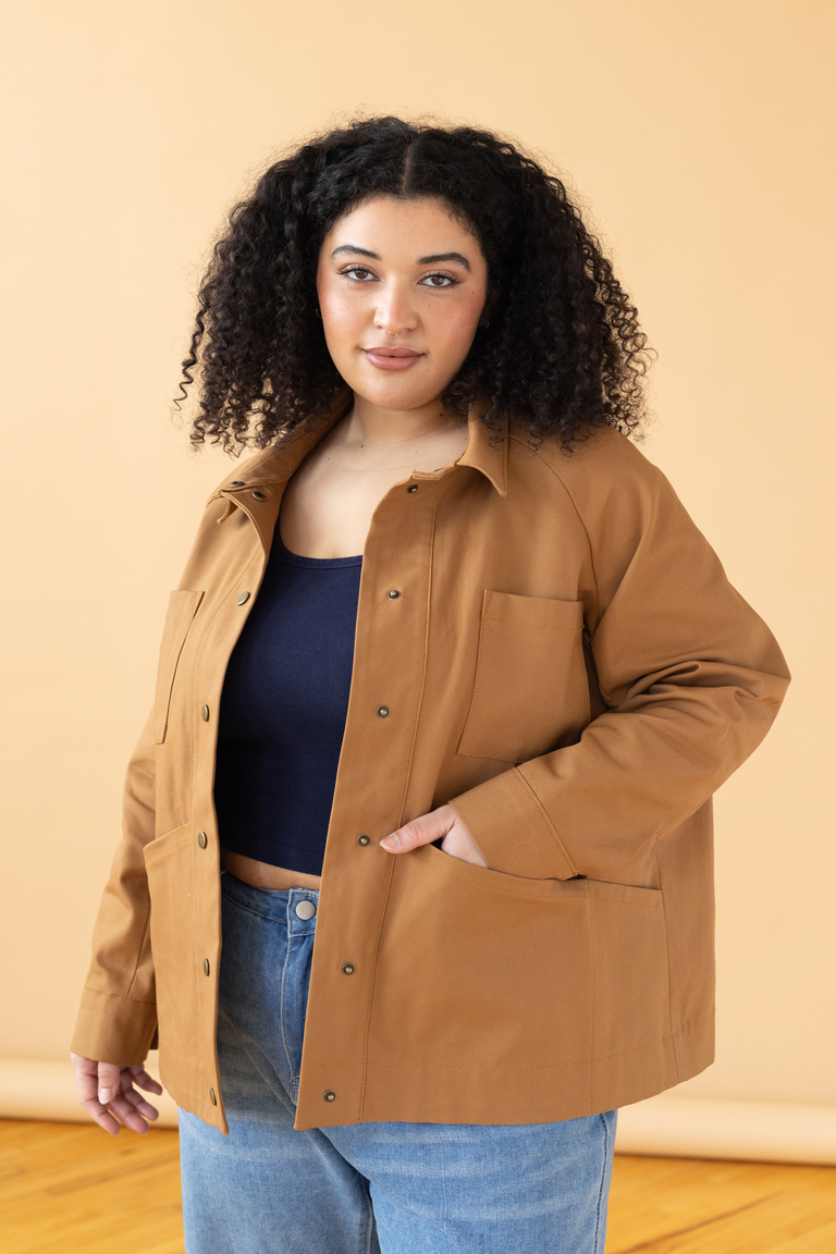 The Parker sewing pattern, from Seamwork