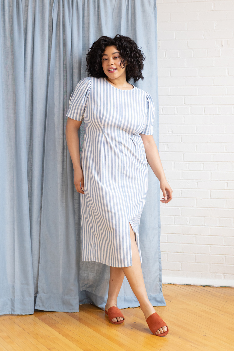 The Sloan Dress Bonus sewing pattern, from Seamwork