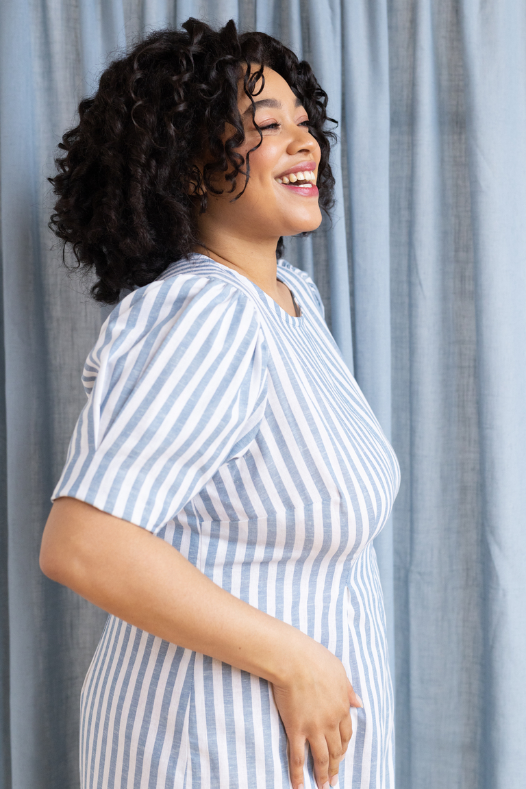 The Sloan Dress Bonus sewing pattern, from Seamwork