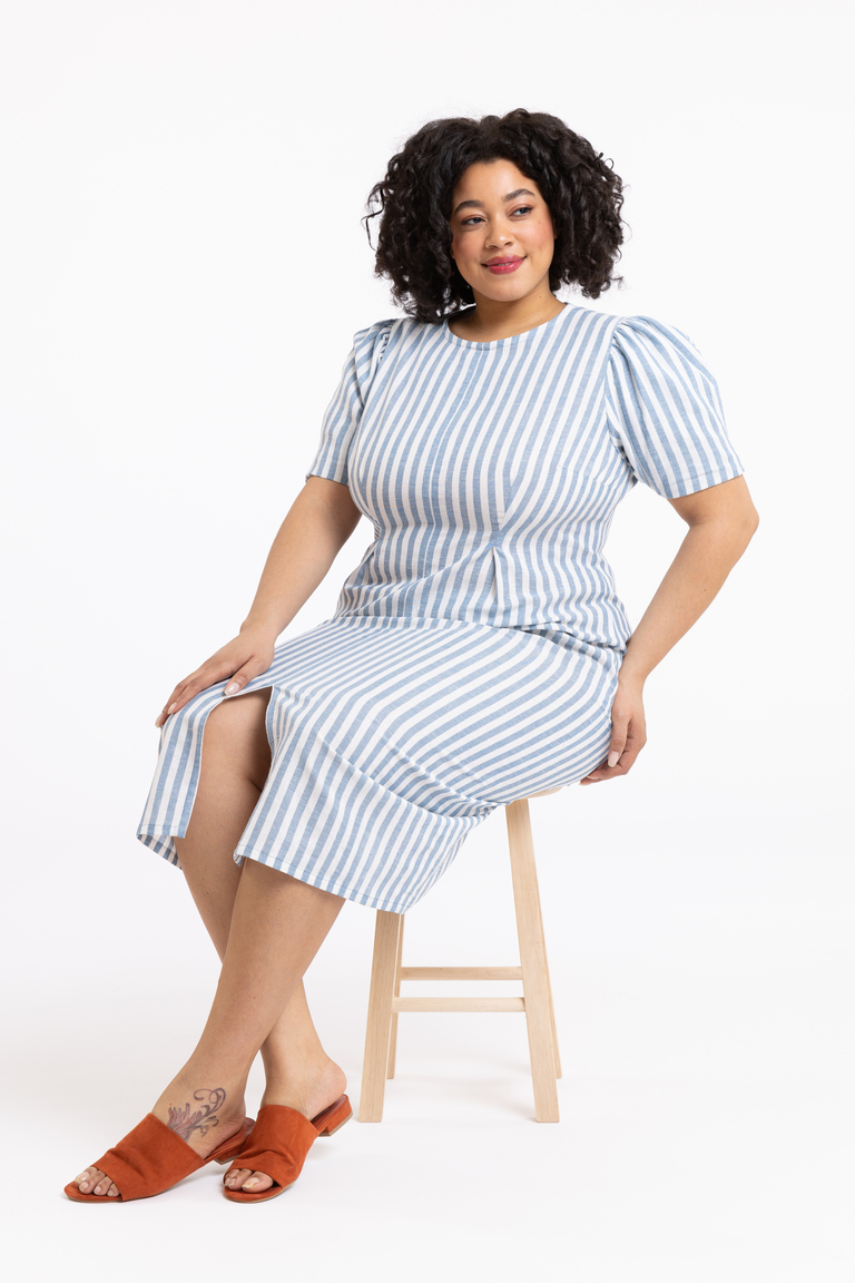 The Sloan Dress Bonus sewing pattern, from Seamwork