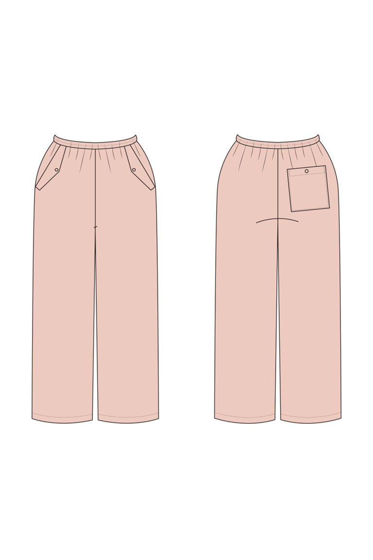 The Kirby Shorts Bonus sewing pattern, from Seamwork