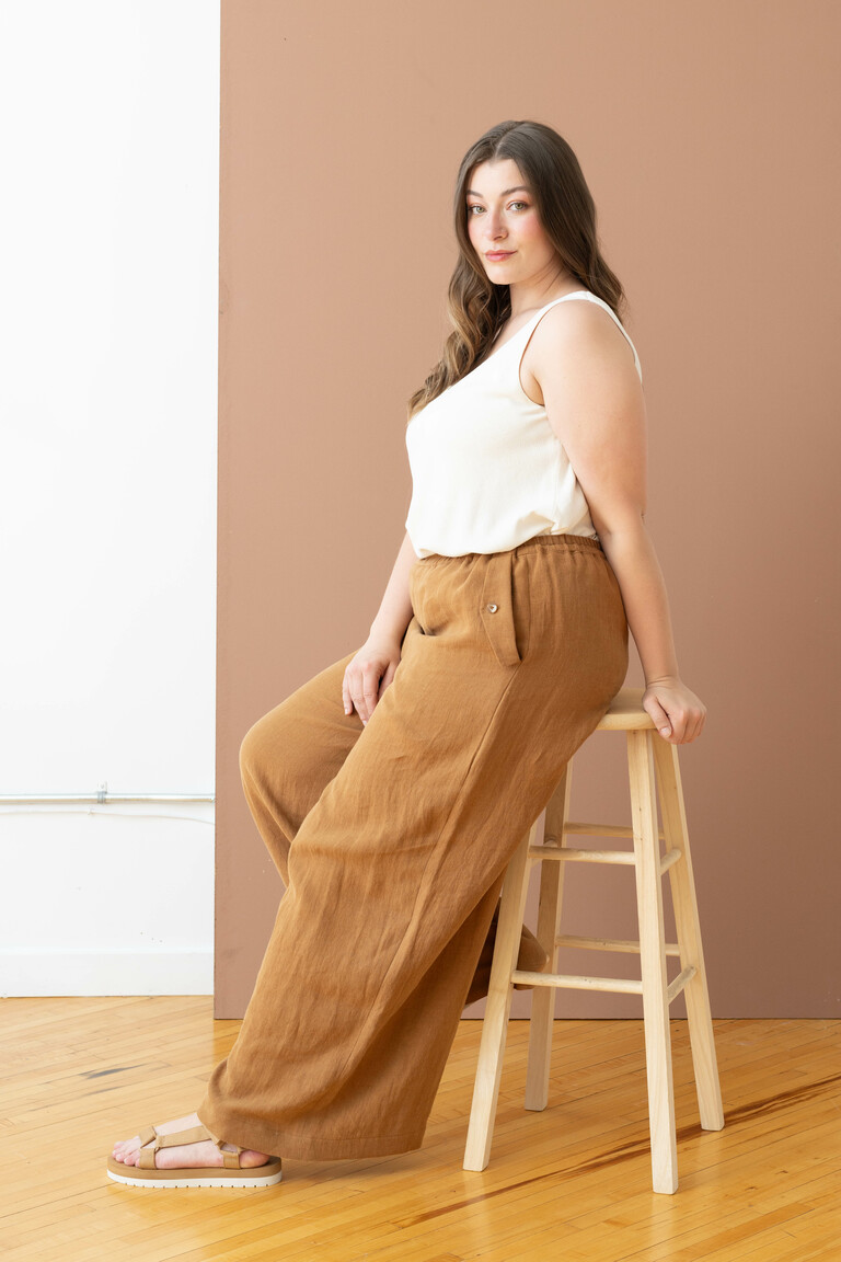 The Kirby Shorts Bonus sewing pattern, from Seamwork