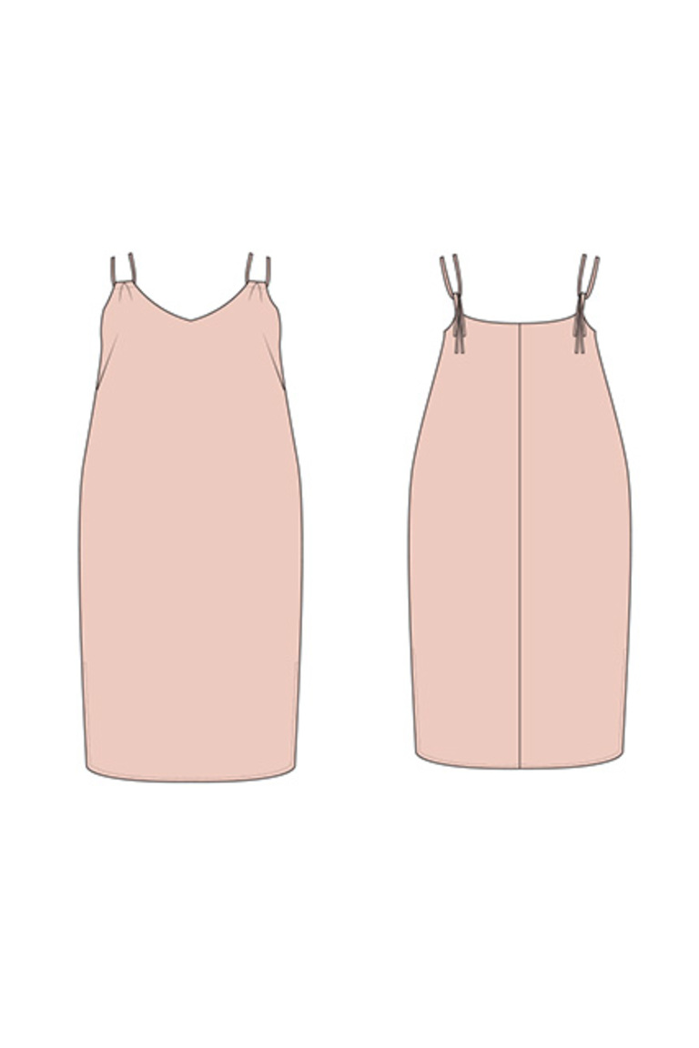 The Ash Dress Bonus sewing pattern, from Seamwork