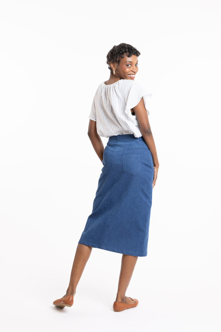 The Brookes Skirt Bonus sewing pattern, from Seamwork