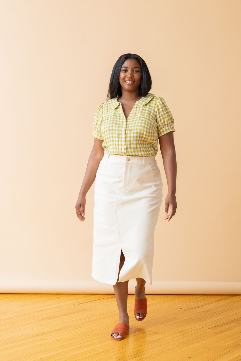 The Brookes Skirt Bonus sewing pattern, from Seamwork