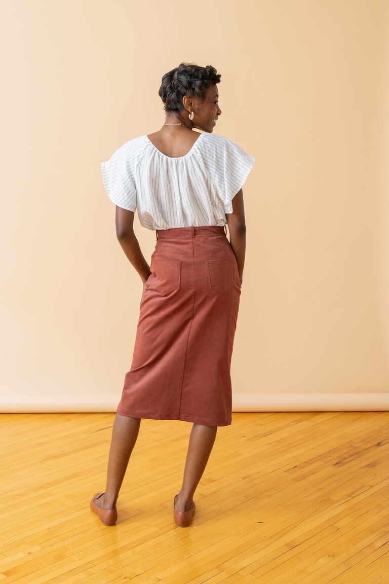 The Brookes sewing pattern, from Seamwork