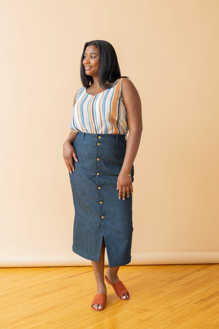 The Brookes sewing pattern, from Seamwork