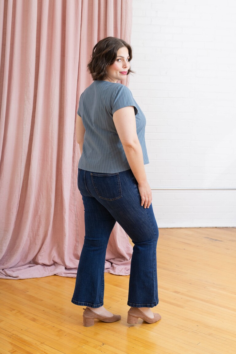 The Sage Top Bonus sewing pattern, from Seamwork