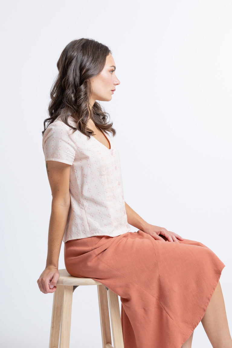 The Sage Top Bonus sewing pattern, from Seamwork
