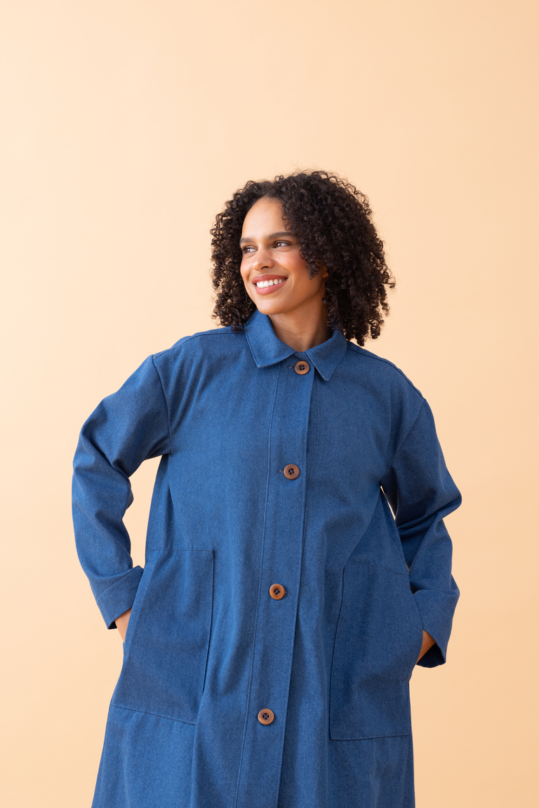 The Indigo sewing pattern, from Seamwork