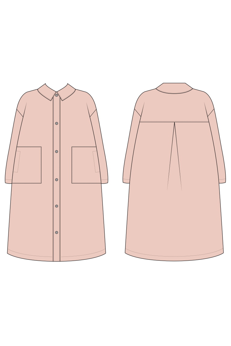 The Indigo sewing pattern, from Seamwork