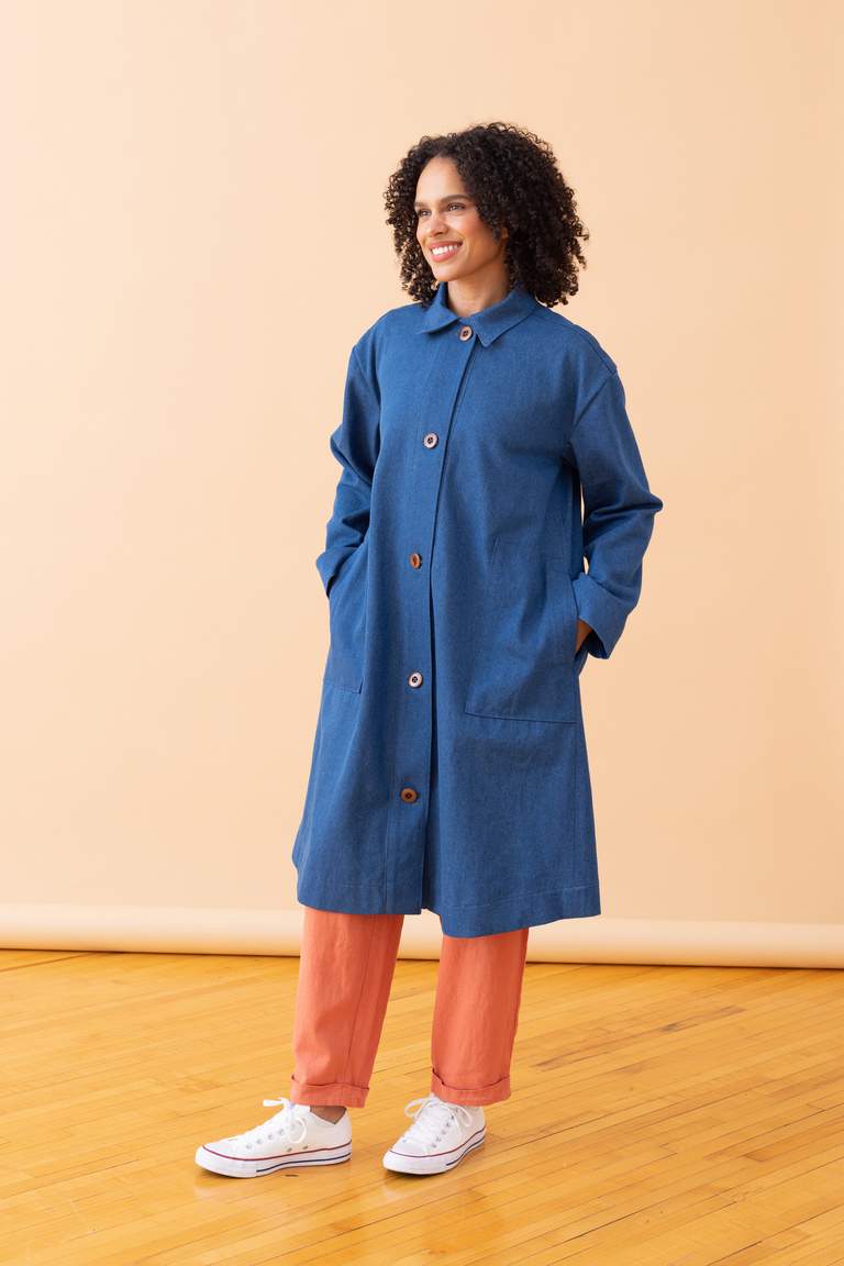 The Indigo sewing pattern, from Seamwork