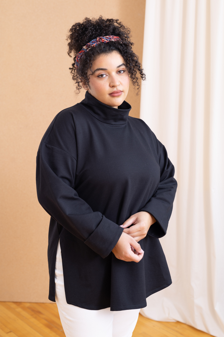 The Pepper Sweater Bonus sewing pattern, from Seamwork