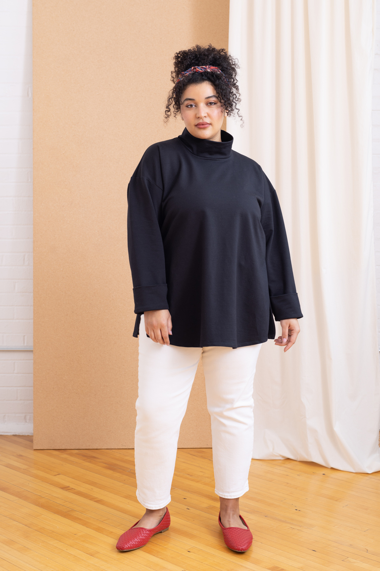 The Pepper Sweater Bonus sewing pattern, from Seamwork