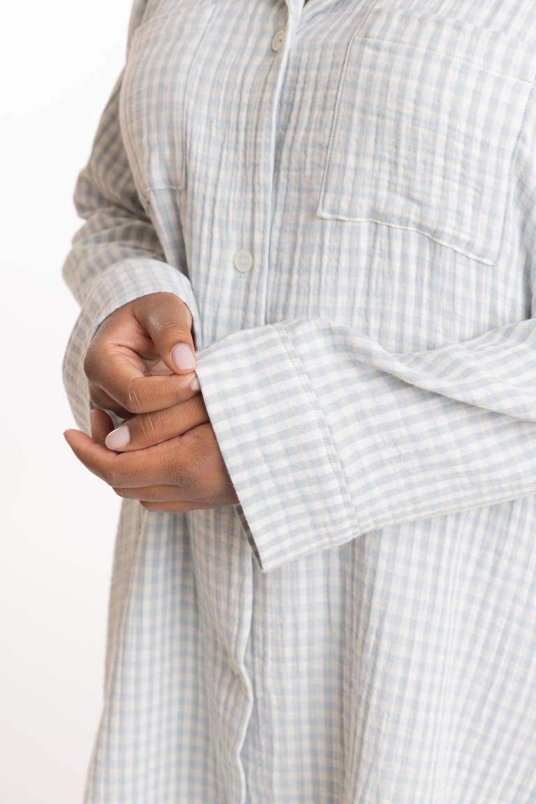 The Leif Sleep Shirt Bonus sewing pattern, from Seamwork