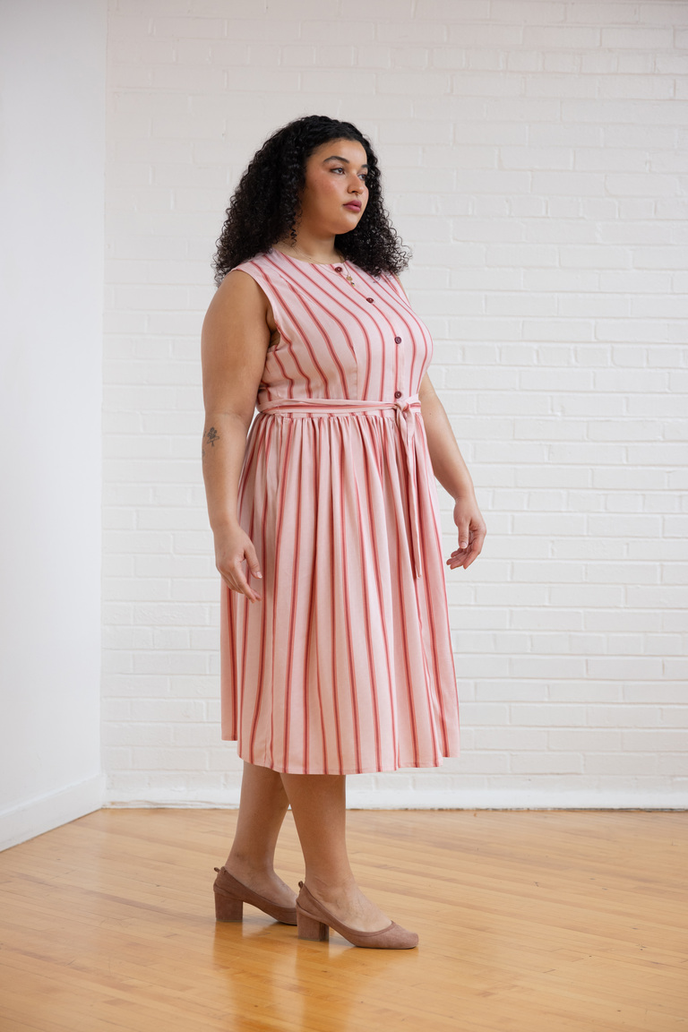 The Hill Dress with Gathered Skirt sewing pattern, from Seamwork