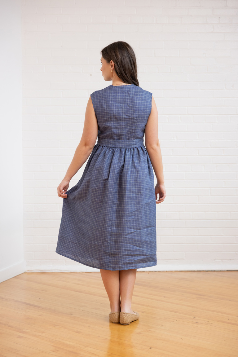 The Hill Dress with Gathered Skirt sewing pattern, from Seamwork