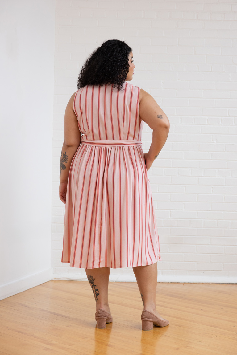 The Hill Dress with Gathered Skirt sewing pattern, from Seamwork