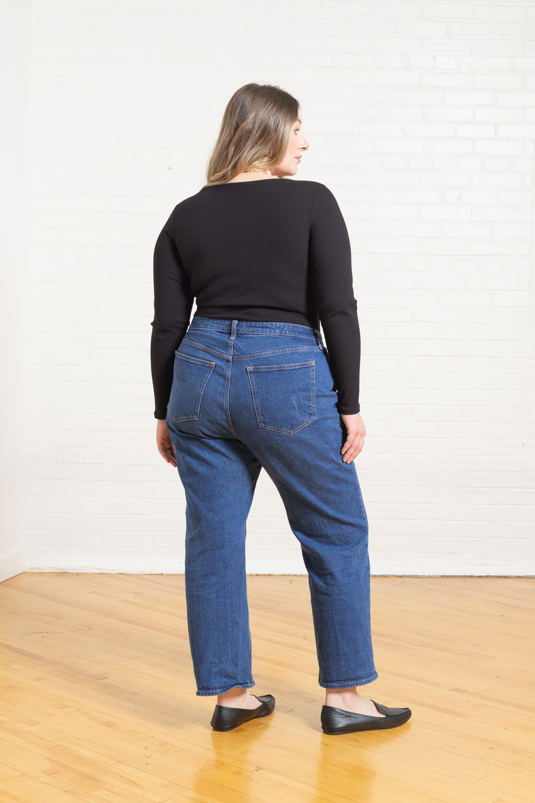 The Ione Boat Neck Bodysuit sewing pattern, from Seamwork