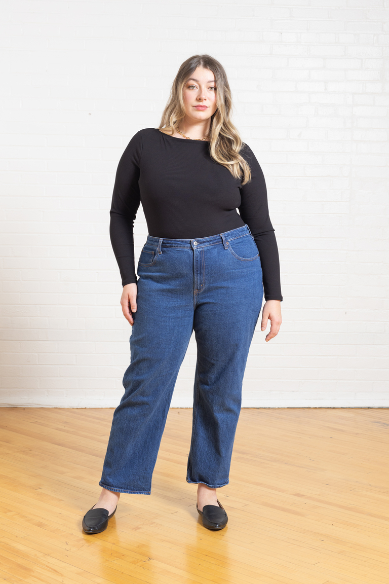 The Ione Boat Neck Bodysuit sewing pattern, from Seamwork