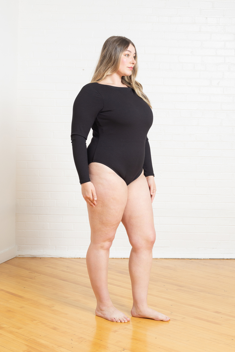 The Ione Boat Neck Bodysuit sewing pattern, from Seamwork