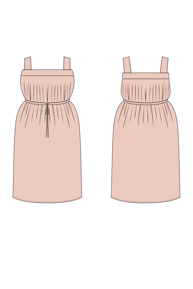 The Ruby sewing pattern, from Seamwork