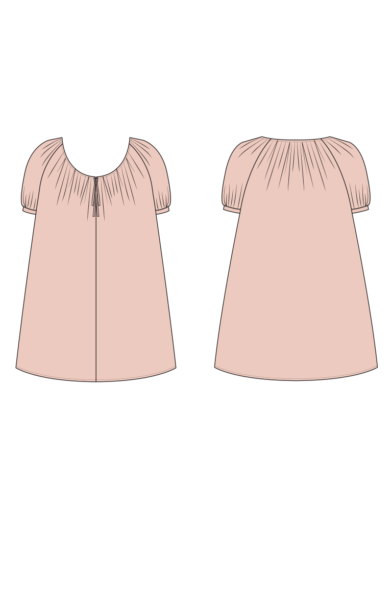 The Pearl sewing pattern, from Seamwork